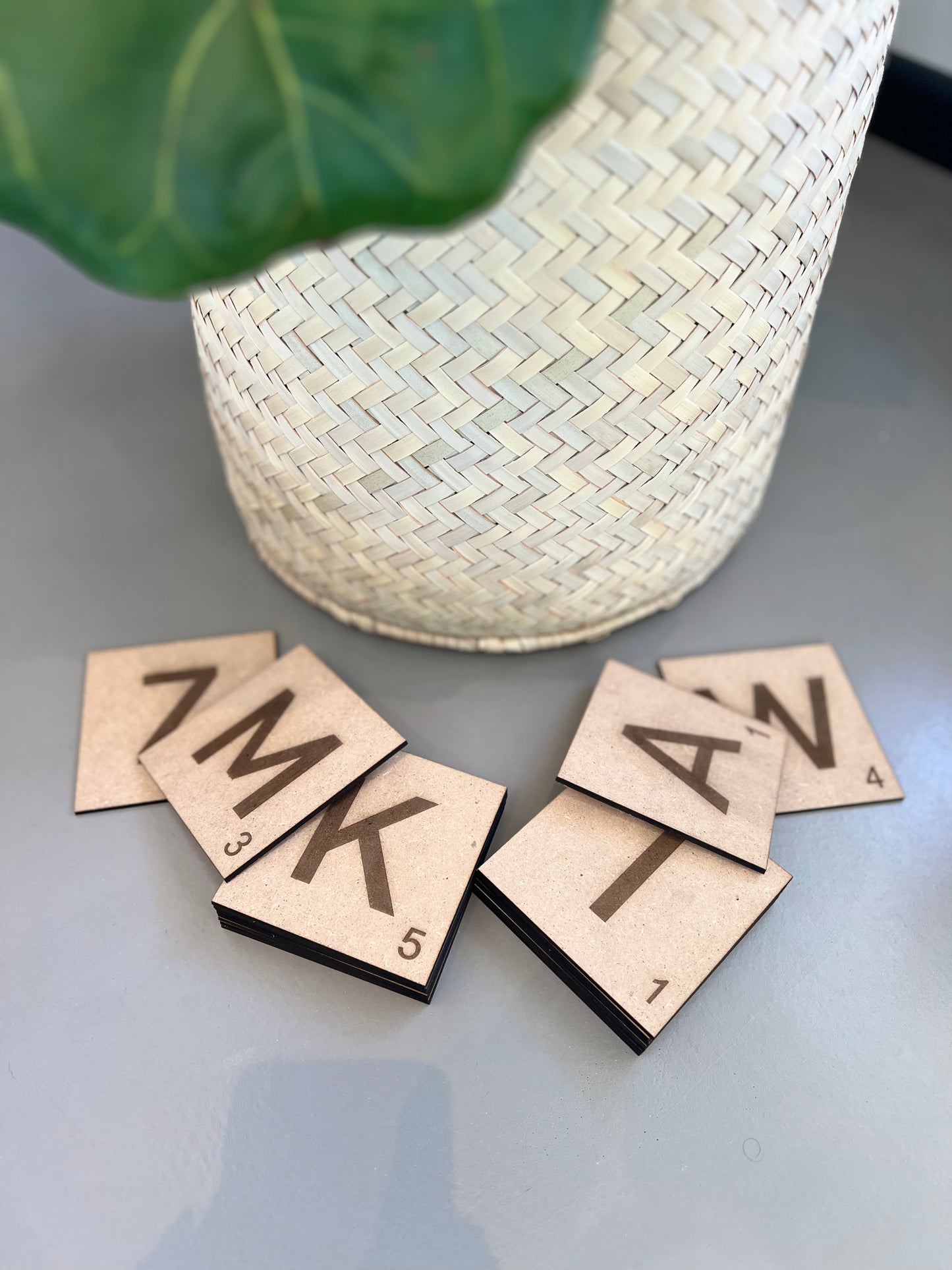 Wall Scrabble Letters